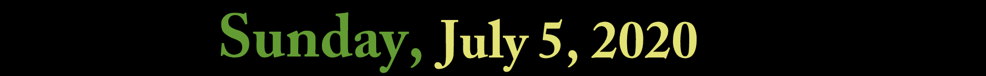 july 5 2020